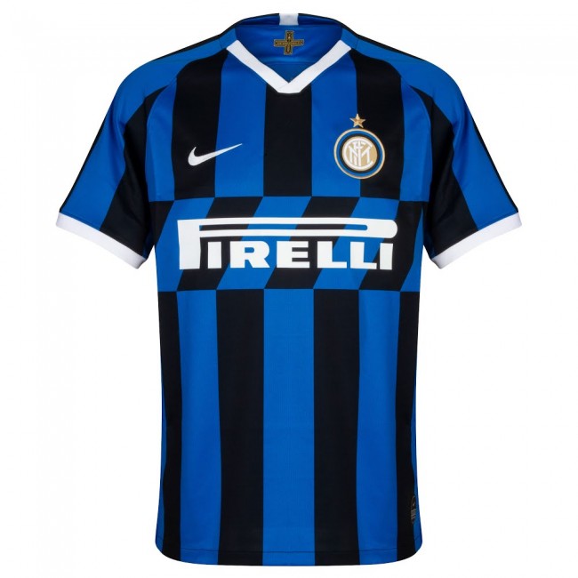 19-20 Inter Milan Home #4 Zanetti Shirt Soccer Jersey ( Gallery Style printing ) - Click Image to Close